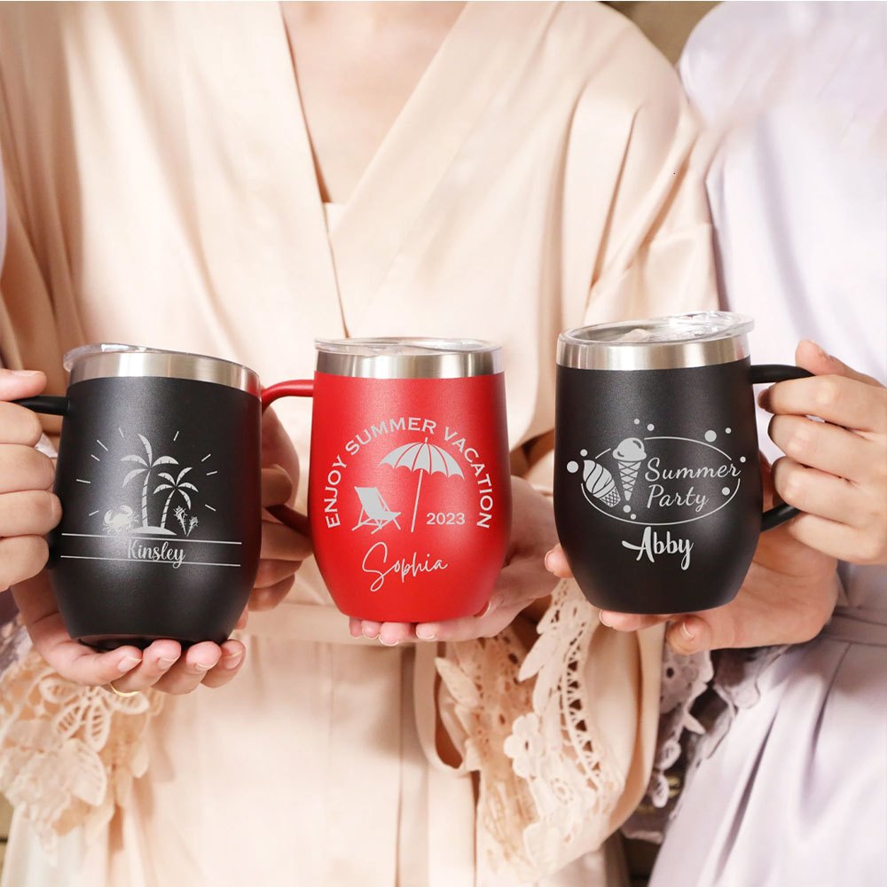 Coffee Equipment For Camping - Personalized Egg Shape Stainless Steel Coffee