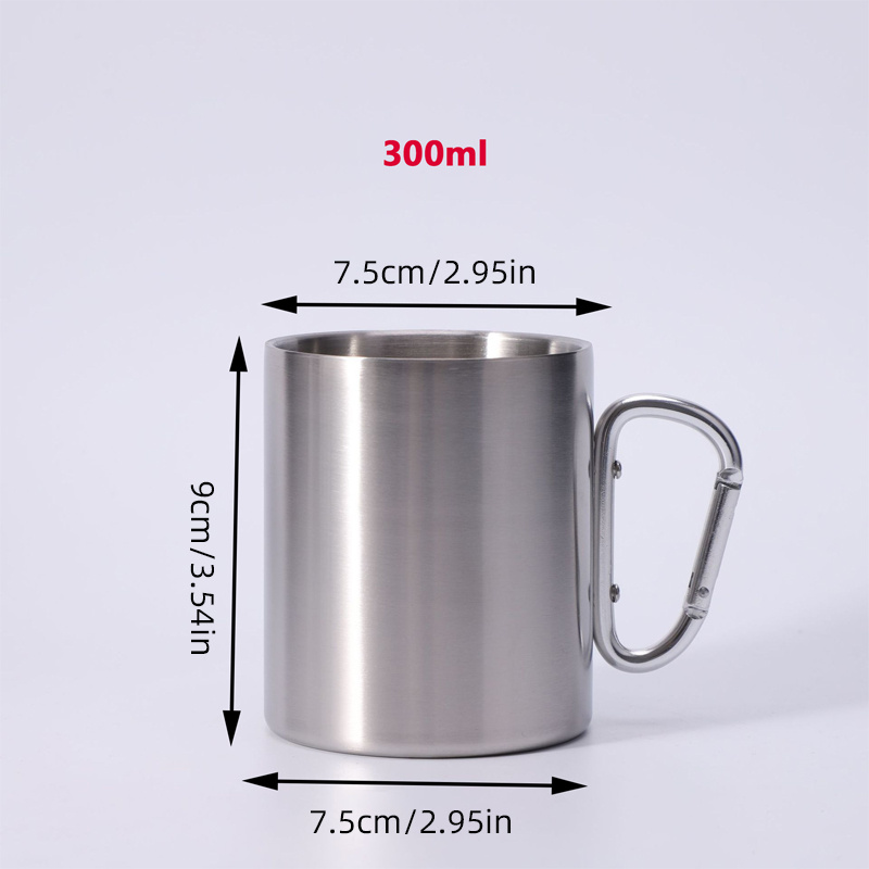 Stainless Steel Camping Mug wi - огляд і ціна Coffee Equipment For Camping